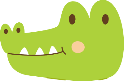 Crocodile Animal Face
