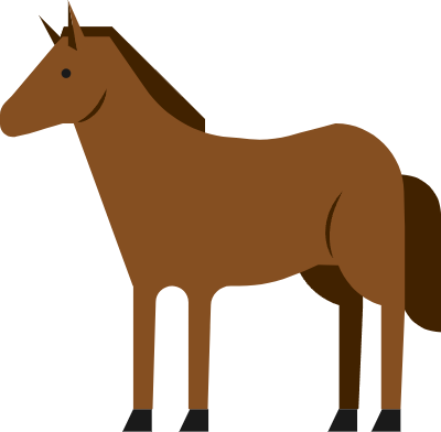 Flat Animal Set Collection