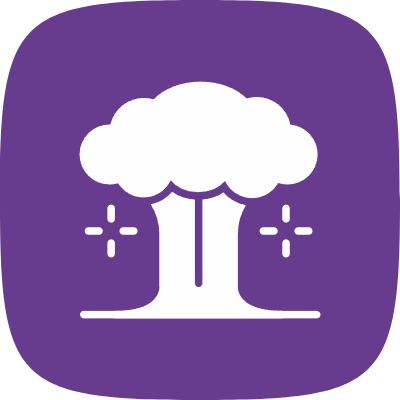 Nuclear Explosion Icon