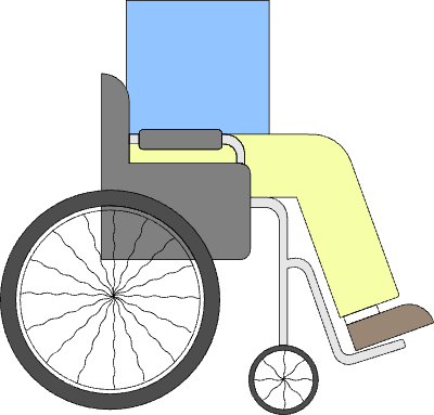 휠체어탄 사람