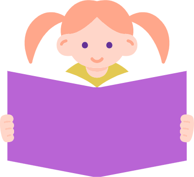 clip art of person enjoying reading