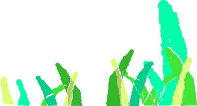 풀 들판 일러스트 손그림