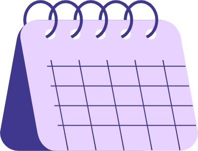 심플한 달력 일러스트