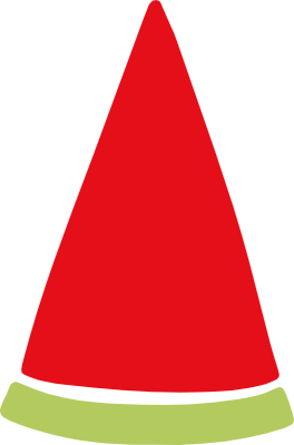 hand drawn watermelon illustration