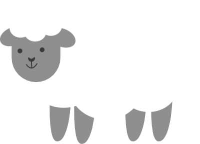 Cute Sheep Illustration