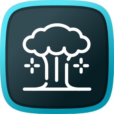 Nuclear Explosion Icon