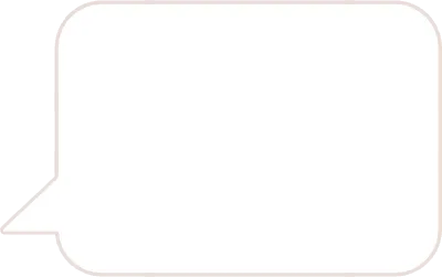 얇은 테두리가 있는 둥근 말풍선