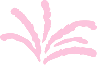 트렌디 무드의 불꽃놀이 그래픽