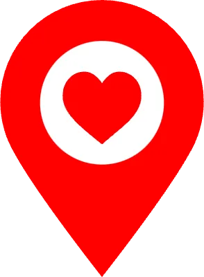 위치 아이콘 하트