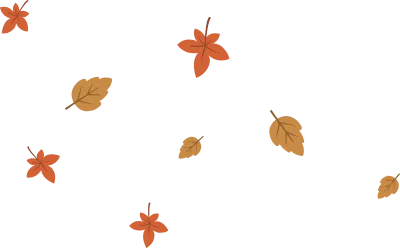 가을 낙엽 일러스트