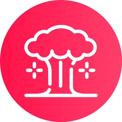 Nuclear Explosion Icon