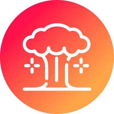 Nuclear Explosion Icon