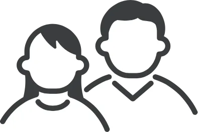 カップルのアイコン