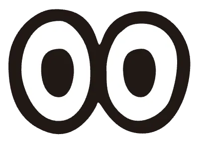 귀여운 캐릭터 눈