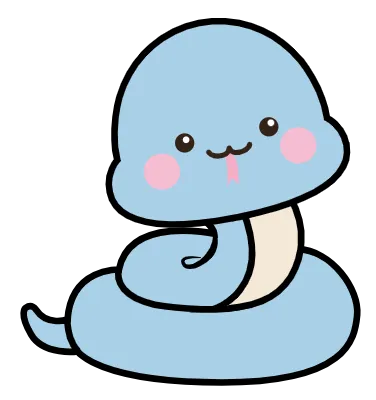 새해, 을사년 뱀 이미지