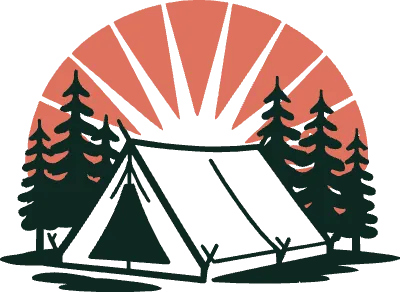 アドベンチャーアウトドアトレイルロゴ