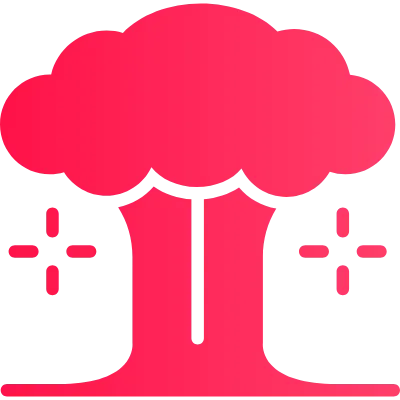 Nuclear Explosion Icon
