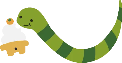 干支の素材色んな巳