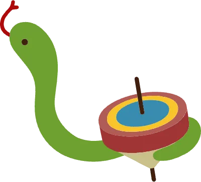 干支の素材色んな巳