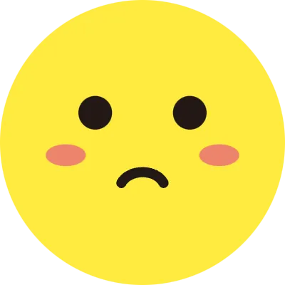 表情 黄色 丸 アイコン 顔 不満