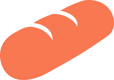 단순한 소시지 일러스트