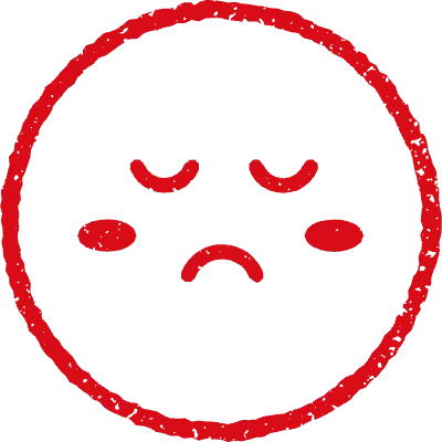 表情 赤 丸 アイコン 顔 考える 不機嫌