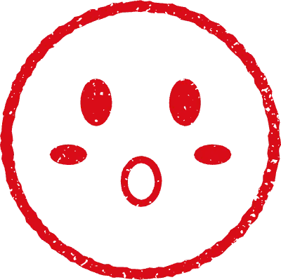 表情 赤 スタンプ 丸 アイコン 顔 驚く