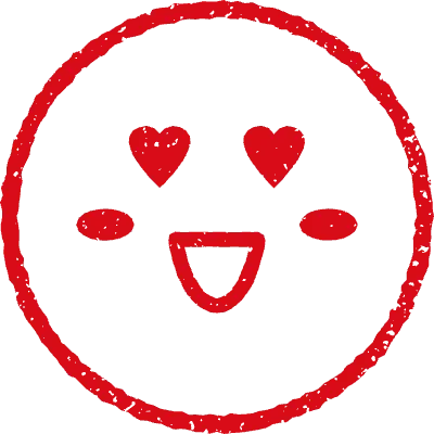表情 赤 スタンプ 丸 アイコン 顔 ハート