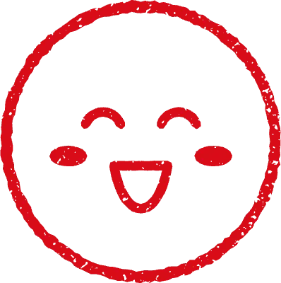 表情 赤 スタンプ 丸 アイコン 顔 笑顔 ニコニコ