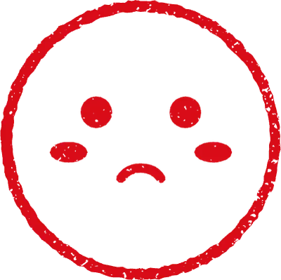 表情 赤 スタンプ 丸 アイコン 顔 不満