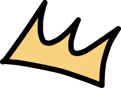 驚いた風の装飾素材