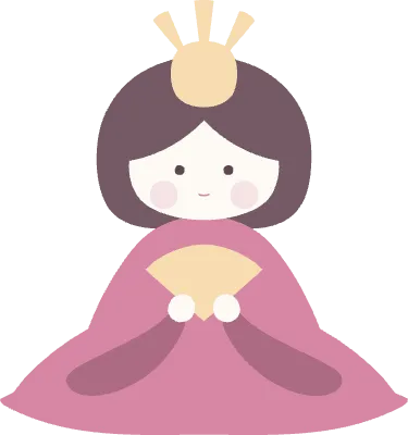 히나 인형 여자