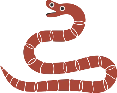 十二支 蛇のベクターイラスト 乙巳年 干支デザイン