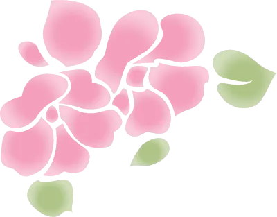 그라데이션 벚꽃