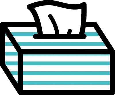 ティッシュのアイコン