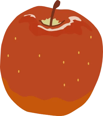 りんごのイラスト