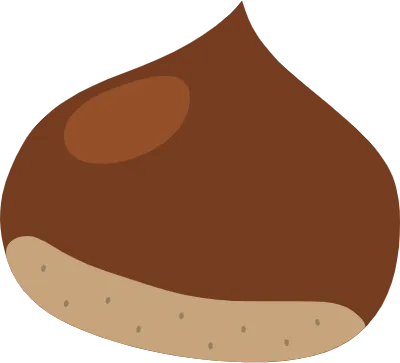 栗のイラスト
