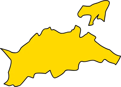 Simple map of Kagawa prefecture, Japan Region