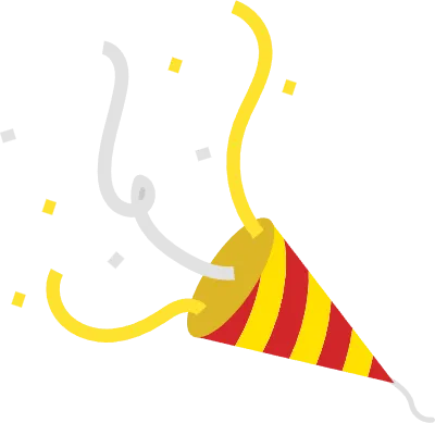 Icon sounding cracker, simple illustration