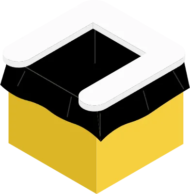 Eemergency kit of portable toilet, simple isometric