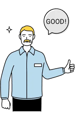 Gesture of GOOD, Senior man giving thumbs up