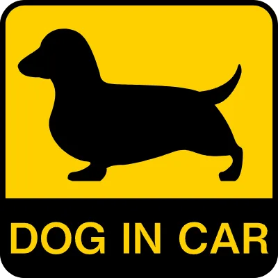 Warning sticker for safe driving