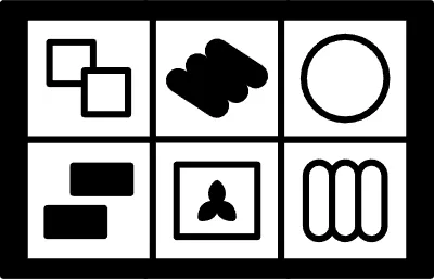 Black and white funeral icon, wake-up behavior