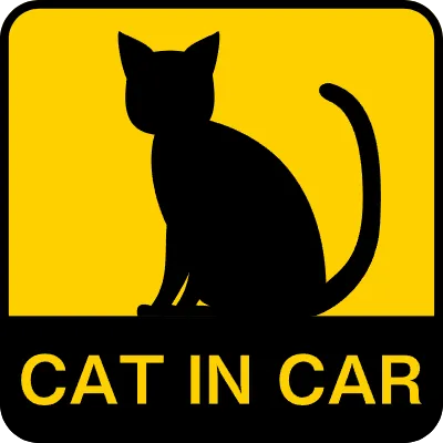 Warning sticker for safe driving