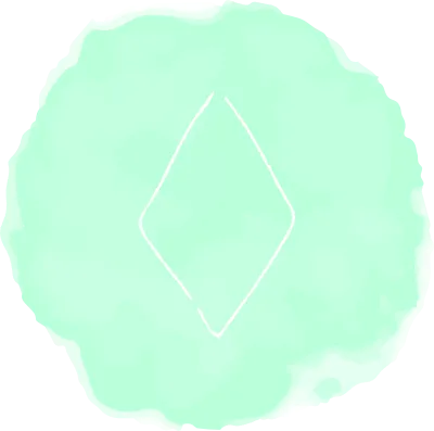 Handwritten simple icon illustration Diamond