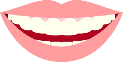 Aesthetic dentistry, illustration of yellowed teeth