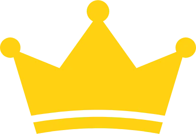 황금 왕관 실루엣