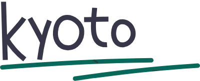 교토 캘리그라피 손글씨 타이포 디자인