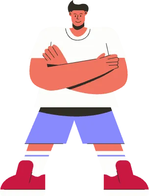 귀여운 운동 선수