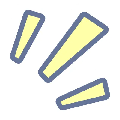 강조 효과 스티커